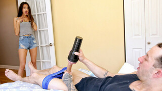 Eliza Ibarra's Horny Stepsis Sucks Stepbro's Big Dick - watch new porn video HD-PORN.ONLINE