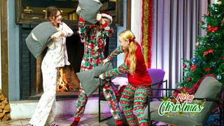 Teen Trio: Blonde, Brunette, and Shaved Pussy Fun - enjoy the best porn on HD-PORN.ONLINE