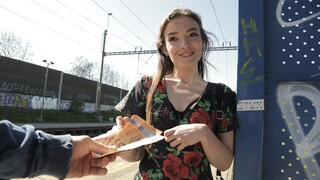 Tattooed brunette Kylie rides big cock outdoors - enjoy the best porn on HD-PORN.ONLINE