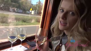 Paris White Fucks on a Wine Train with Creampie Finish - watch new porn video HD-PORN.ONLINE