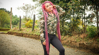 Hot Latina with Pink Locks Banging - enjoy the best porn on HD-PORN.ONLINE