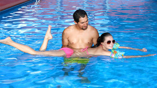 Petite Teen Carolina Sweets Swims in Juan Largo's Cum - enjoy the best porn on HD-PORN.ONLINE