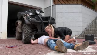 Blonde Angella Christin Gets Golden Shower After Cumshot - enjoy the best porn on HD-PORN.ONLINE