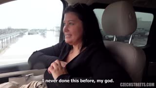 Busty Czech Wife Takes Hard Anal in Car Park – E135 - enjoy the best porn on HD-PORN.ONLINE