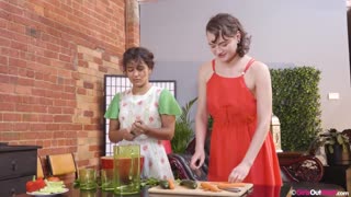 Lesbian Hairy Brunette Rubi Valentine Eats Out Dodi - Salad Mates - watch new porn video HD-PORN.ONLINE