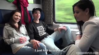 Hot Czech Brunettes in Wild Group Sex Orgy - watch new porn video HD-PORN.ONLINE