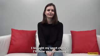 Juicy Tereza - Czech Brunette Casting Fun - enjoy the best porn on HD-PORN.ONLINE