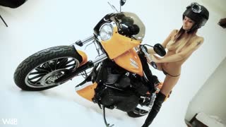 Hot blonde Clover shows off tattoos in sexy backstage shoot - enjoy the best porn on HD-PORN.ONLINE