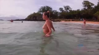 Blonde GF Carolina Sweets Has Wild Beach Sex Outdoors - enjoy the best porn on HD-PORN.ONLINE