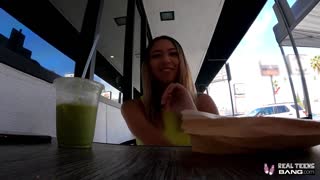 Blonde Teen Kimora Quin Fucks Hard in Park POV - watch new porn video HD-PORN.ONLINE