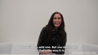 Skinny Czech Brunette Barbora Solo Casting - watch new porn video HD-PORN.ONLINE