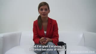 Hot Czech Blonde Zuzana in Steamy Casting - watch new porn video HD-PORN.ONLINE