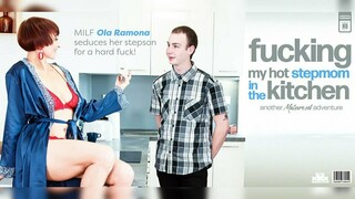 Fucked My Stepmom Ola Ramona in the Kitchen - watch new porn video HD-PORN.ONLINE