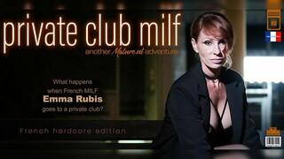 French MILF Emma Rubis Gets Down with Young Lover in Private Club - enjoy the best porn on HD-PORN.ONLINE