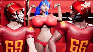 College Girl Titty Fuck & Anal Threesome - Halftime Fun - enjoy the best porn on HD-PORN.ONLINE