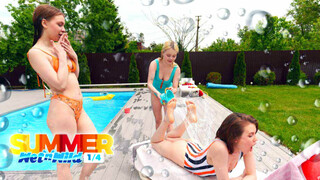 Wet Summer Fun with 3 Hot Girls - watch new porn video HD-PORN.ONLINE