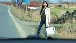 Stranded Babe Gets a Wild Ride - watch new porn video HD-PORN.ONLINE