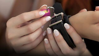 Hot Lesbian Lovers Amarna Miller and Silvie Luca Fingering and Licking Pussy Close Up - watch new porn video HD-PORN.ONLINE